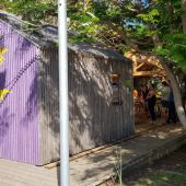 La structure en bois du Jardin Nurserie La structure en bois du Jardin Nurserie