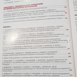 Sommaire 2/4 - Colloque International sur les Plantes Aromatiques et Médicinales des l'Outre-Mer